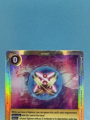 【新品未開封3BOX】DIGIMON GENERATION テ－プ付き Digimon Generation X Antibody Proto Form EX5-070 Super Rare Alt