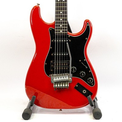1980s Fernandes ST-40 Electric Guitar   Red   Made in Japan   Modified w/ Gigbag