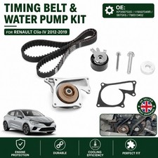 Timing Cam Belt Kit + Water Pump Fits for Nissan Renault Mercedes 119A07049R UK