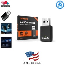 WiFi Adapter for Desktop PC, AX900 USB WiFi Adapter with Dual Band 600Mbps 5G...