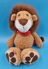 Sigikid 37869 Schlenker Löwe Sylvester Savanne mit Halstuch 28 cm Stofftier