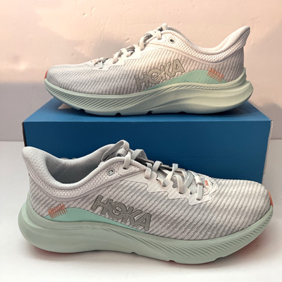 HOKA Women's Solimar Running Shoes Size 9.5 B Stardust/ Aqua Breeze NEW