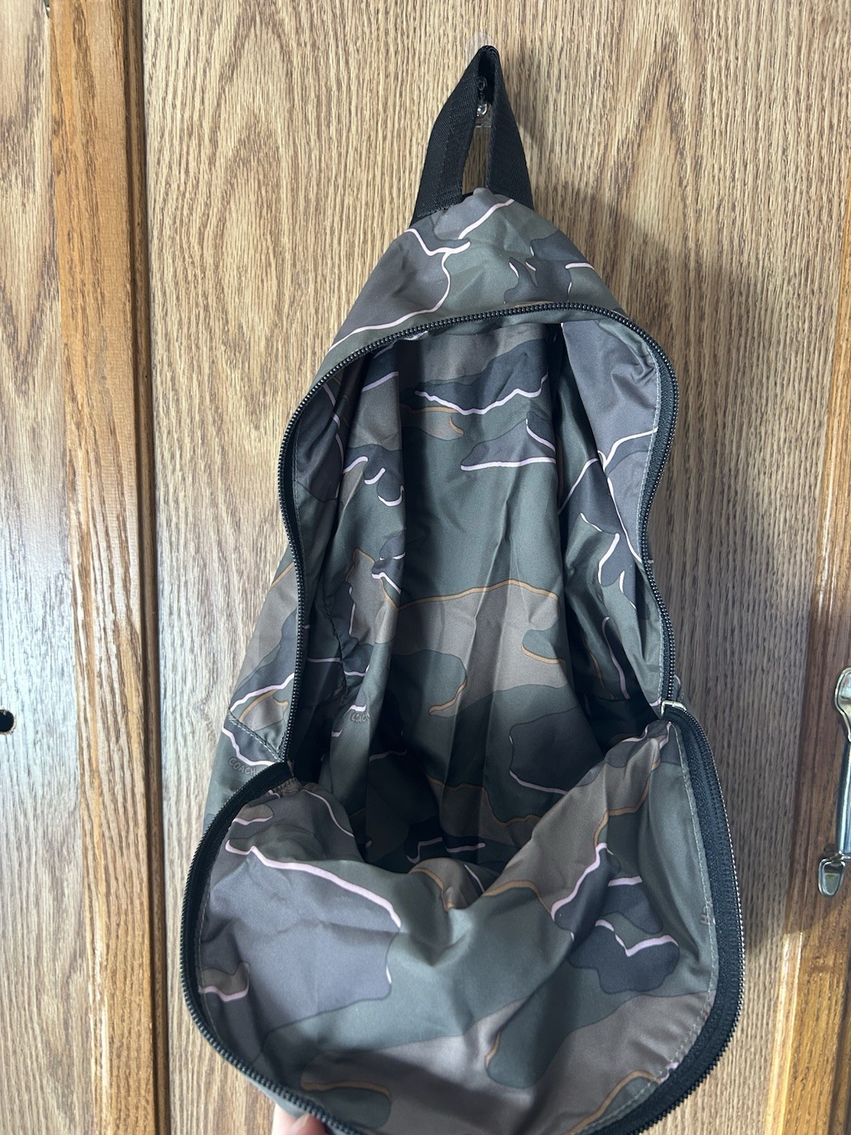 Compact  Authentic Coach Backpack Packable Wild C… - image 9