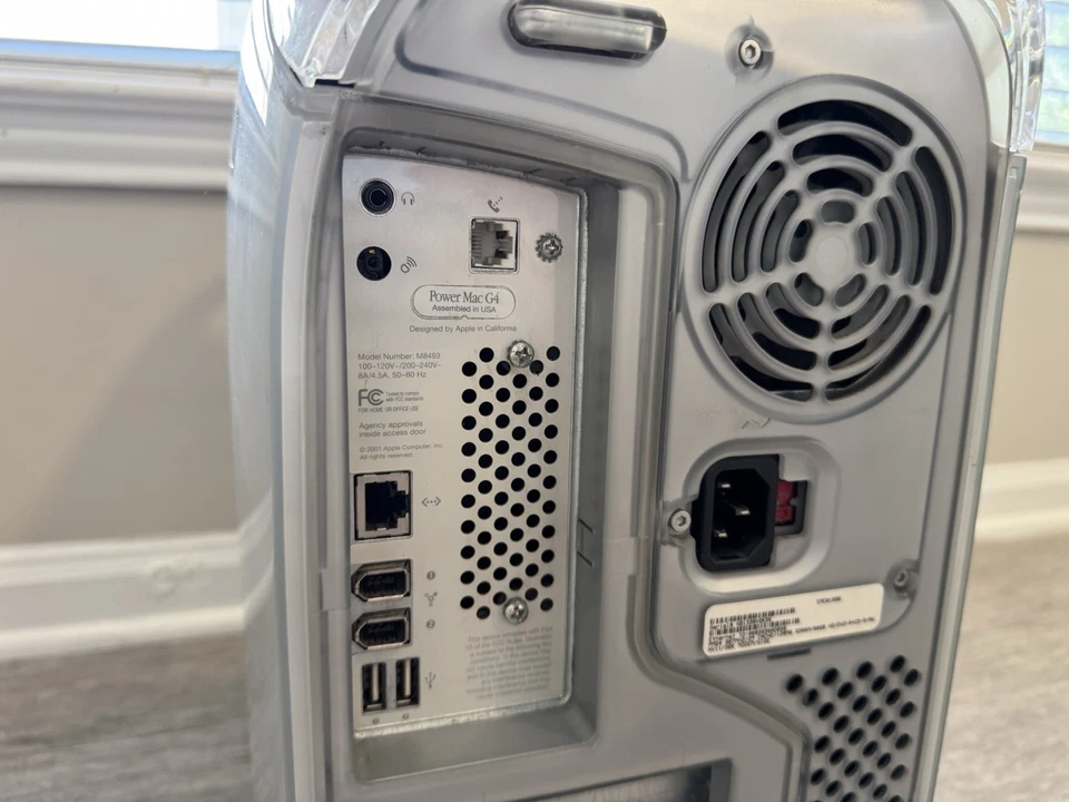 Vintage Apple PowerMac G4 M8493 867 MHz 1GB 128GB PowerPC Tower GeForce 2 - Image 4 of 4