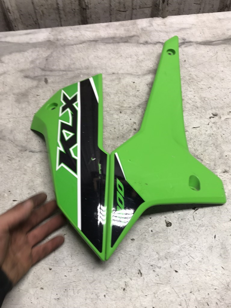 23 Kawasaki KLX300 KLX 300 D Dual Sport Left Side Cover Fender Fairing Panel