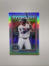 Kayson Cunningham 2025 USA Baseball Stars & Stripes Arizona Diamondbacks 47