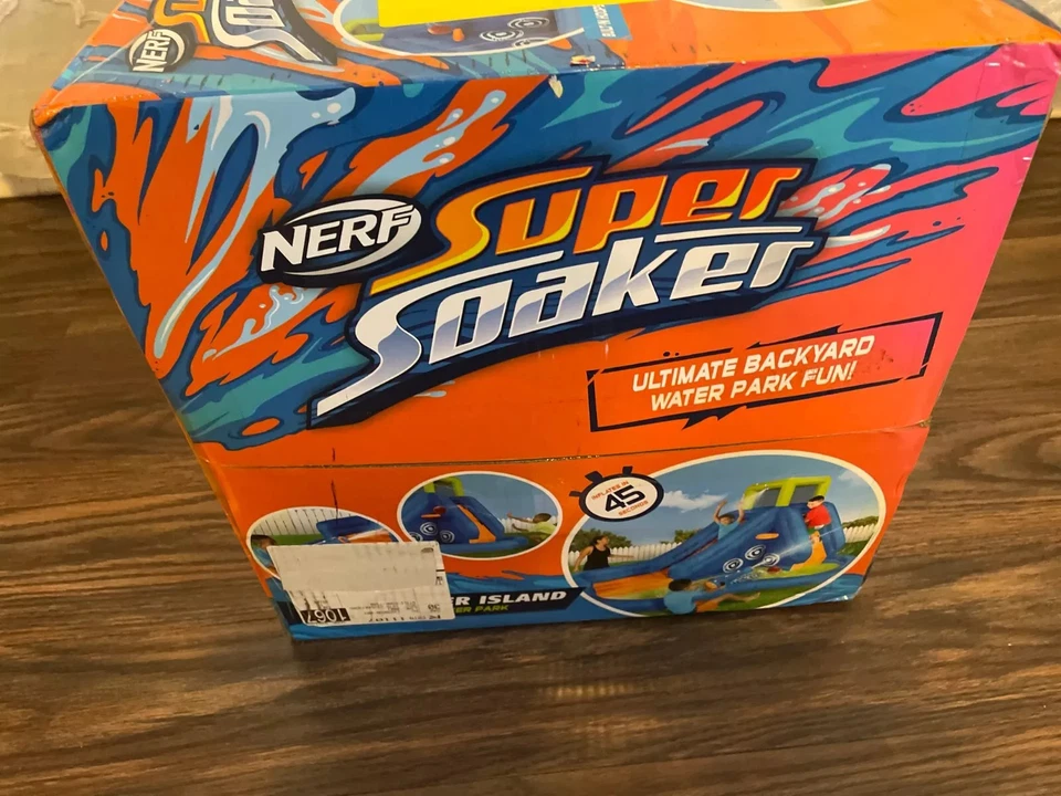 NERF SUPER SOAKER MEGA PORTADOR CABEZA A CABEZA AGUA DEFINITIVA - MULTICOLOR Foto 4 de 4