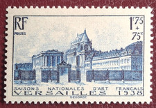 France 1938 N° 379, VERSAILLES, NEUF * charnière très légère