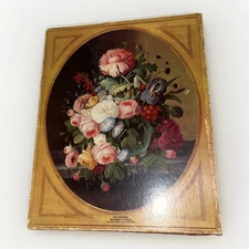 Vintage Springbok FLOWERS by Severin Roesen Jigsaw Puzzle 1968 Complete 500pcs