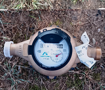 Neptune T-10 ProCoder Water Meter 5/8 x 3/4 Brass MPN 3833 0426