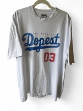 Streetwise Los Angeles Dopest White Men's T-shirt Size 3XL