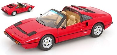 KK Scale FERRARI 308 GTS QV US-VERSION FROM TV SERIES MAGNUM 1982 RED 1:12