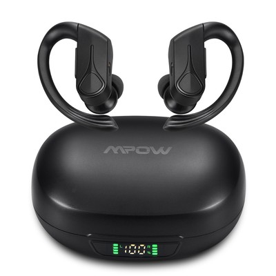 Bluetooth 5.4 Kopfhörer In Ear Ohrbügel Kabellos ENC Sportkopfhörer mit Mikrofon