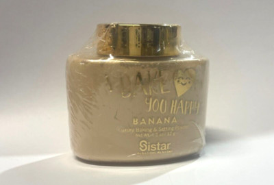 Sistar I Bake You Happy Banana Luxury Baking & Setting Powder 32g- Sealed
