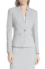 Ted Baker Daizi Texture Jacquard Smart Formal Dress Suit Jacket Blazer Work 3 12