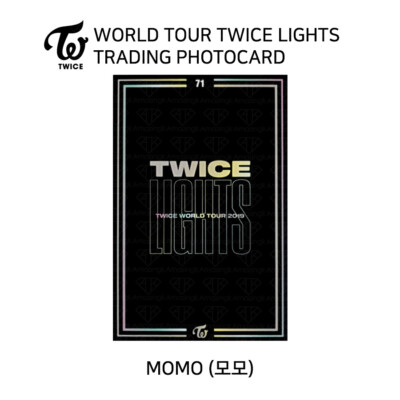 TWICE WORLD TOUR 2019 LIGHTS トレカセット TWICE TWICE WORLD TOUR 2019 TWICE LIGHTS Official Trading