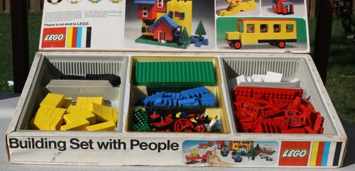 Lego Vintage Farm Building Set With People #190 100% Complete Set 1975 With Box - Picture 11 of 11