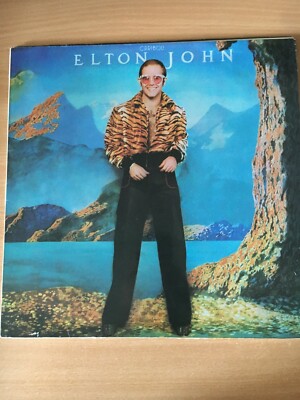 ELTON JOHN - CARIBOU VINYL RECORD + INSERT IN VG+ CONDITION MORE ITEMS LISTED
