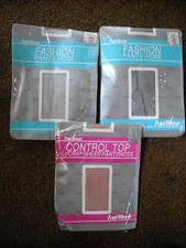 Vintage nylon pantyhose. 3 pair...new