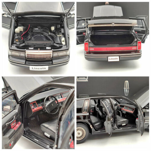 Coche modelo Lincoln Towncar V8 1993-1995 Super Diecast 1/18 (asiento de cuero) - Imagen 8 de 13