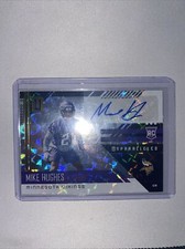 2018 Panini Unparalleled Rookie Autographs #293 Mike Hughes Auto /25 RC Hyper