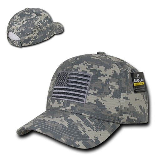 ACU Camo USA US American Flag Patch 