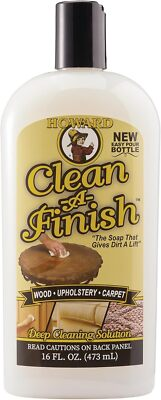 #ad HOWARD Clean A Finish for Wood Upholstery and Carpet Pour Bottle 16 Oz $11.90