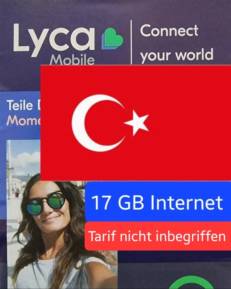 Türkei Urlaub Sim Karte für 30GB Türkei Data & telefonieTravel Turkey NurSimkart - Bild 1 von 1