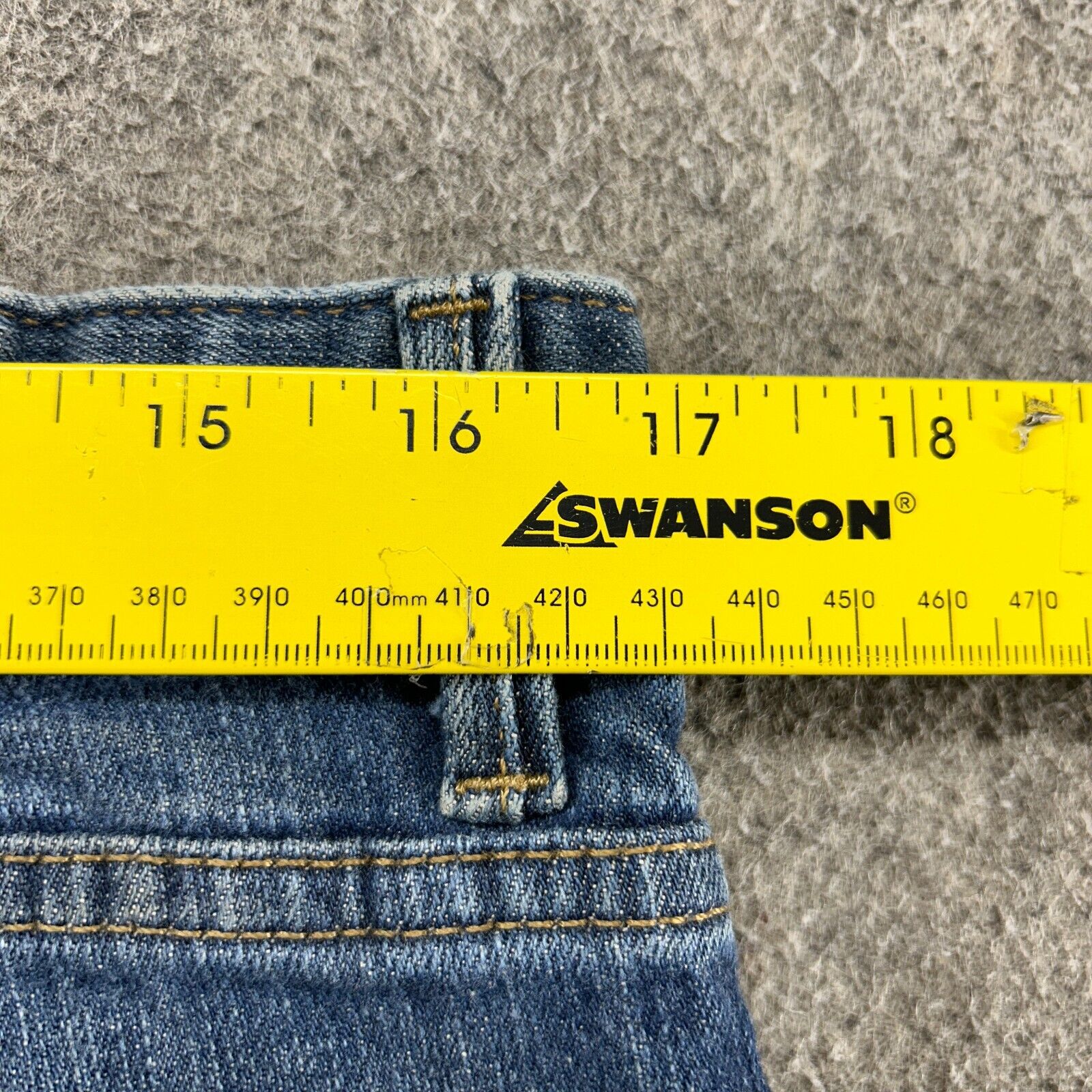 Vans Jeans Mens 34x30 Blue Straight Leg Regular F… - image 13