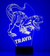 3D Dinosaur Personalized 7 Color Touch Night Light Led Lamp Table Desk Kids Gift