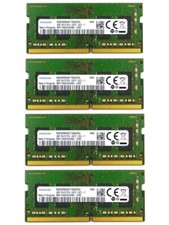 Samsung 16GB 4X4GB DDR4 2400MHz PC4-19200 1RX16 SODIMM Memory M471A5244CBO-CRC