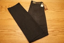 NWT MEN'S 34 HERITAGE JEANS Size 34 x 38 Charisma Comfort Rise Classic Charcoal