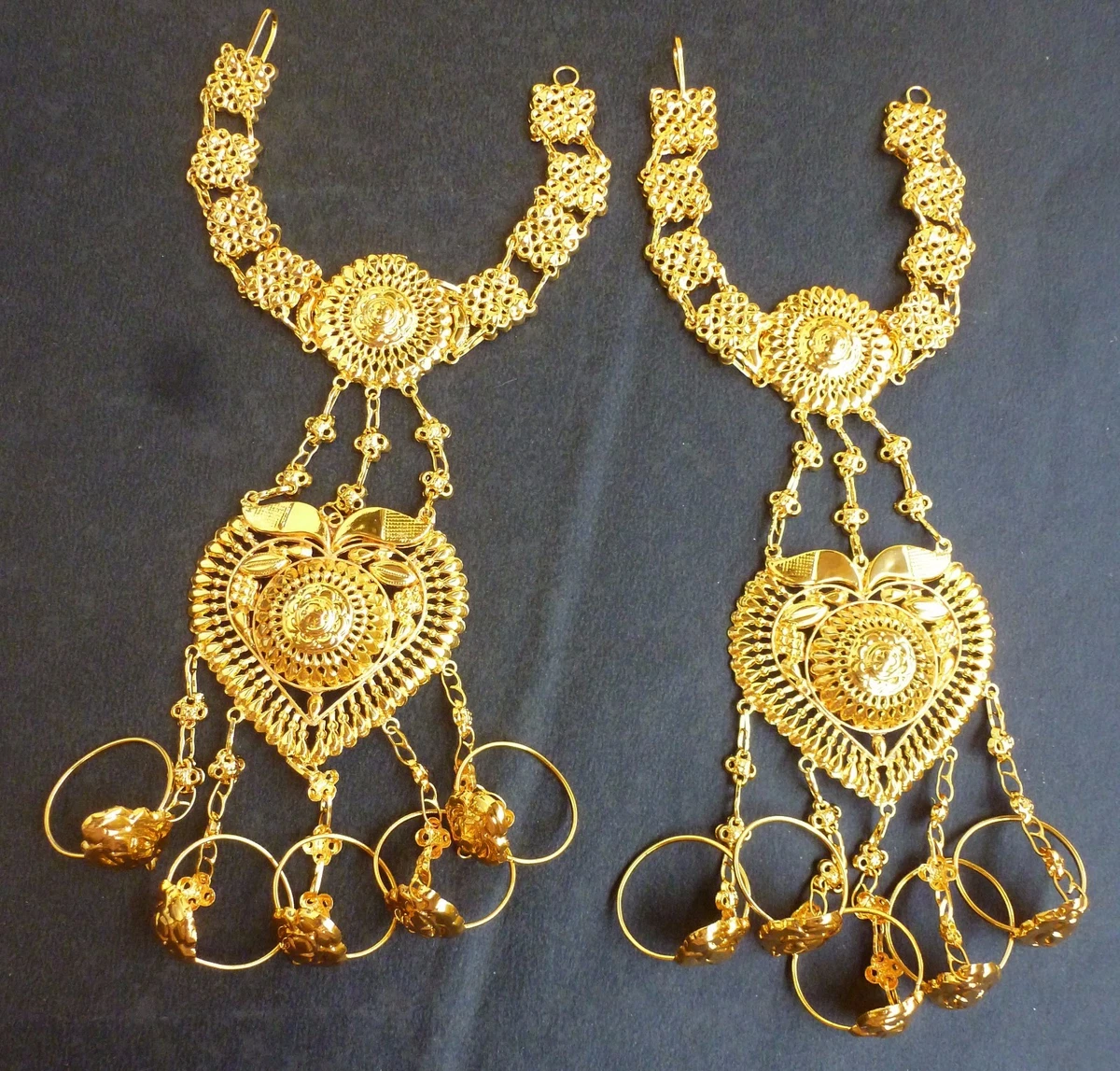 Gold panja design deals