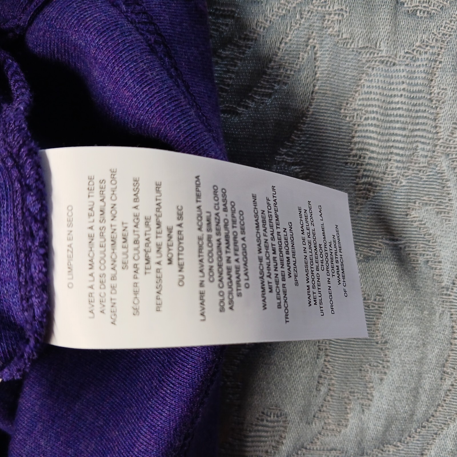 Michael Kors MK Shirt Greenwich Liquid Cotton Purple Polo Mens Size Large thumbnail 6