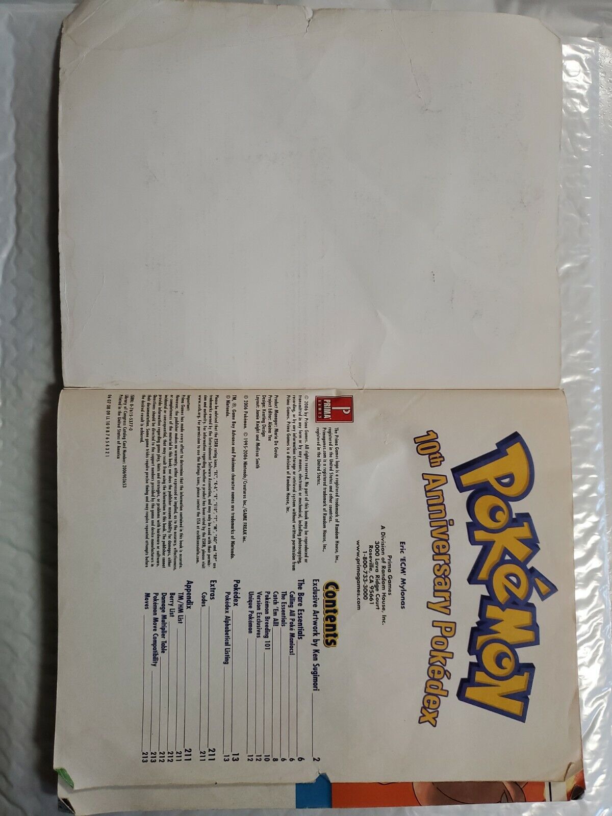 Pokemon 10th Anniversary Complete Pokedex Book Collectors Edition Strategy  Book — ACE TECH