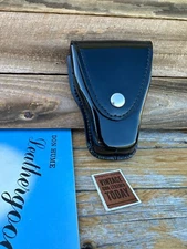 Don Hume Clarino Parade Gloss Black Single Cuff Case Chain Handcuffs C303 Nickel