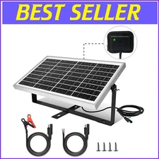 Durable 10W Solar Panel with Built-in Smart Controller & Waterproof Design