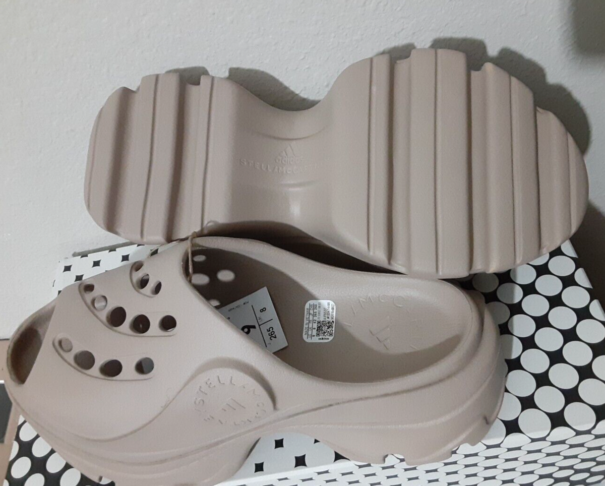 New Womens ADIDAS STELLA MCCARTNEY STELLA CLOG IF6537 KHAKI