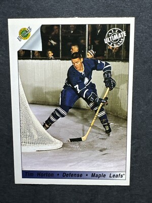 1992 All Ultimate Team Hockey 84 Tim Horton