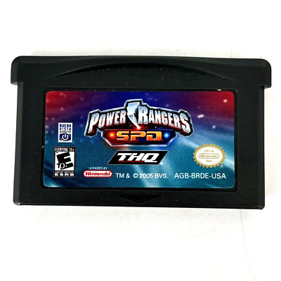 Power Rangers SPD Space Patrol Delta (GameBoy Advance GBA)