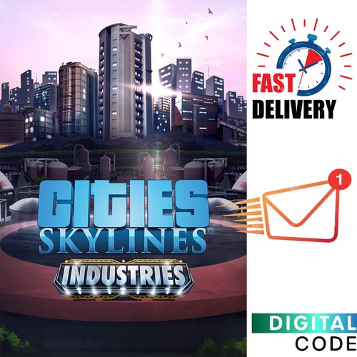 Cities Skylines Industries Addon Pc Steam Game Digital Key Global Ebay