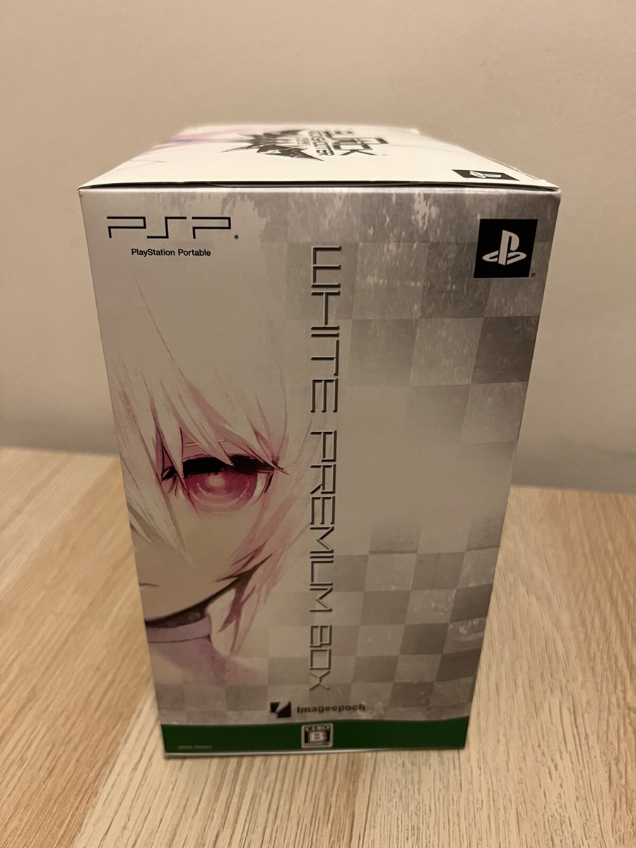 PSP Black Rock Shooter : The Game White Premium Box From