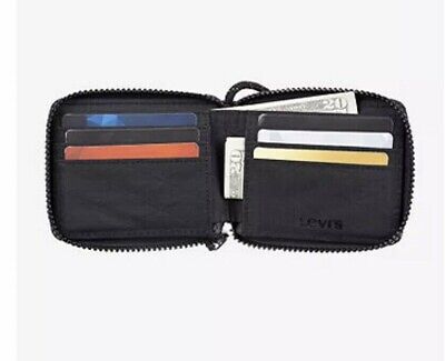 Levi's Neck Wallet Zip Around Black Lanyard New MSRP32 | eBay Levi's Neck Wallet Zip Around Black Lanyard New MSRP32 | eBay