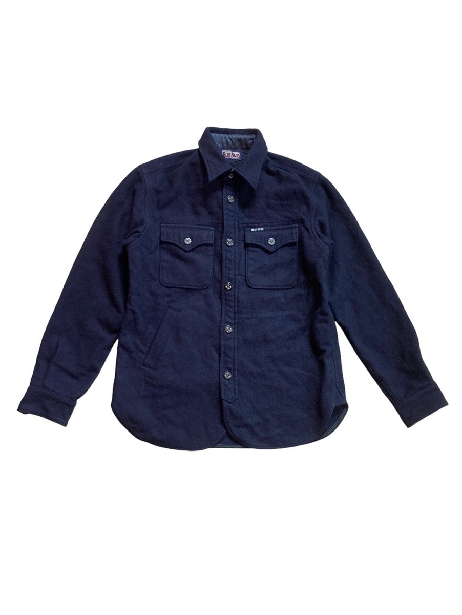 BLUE BLUE Japan by HR Market Flannel Shirt Men's size 3 in