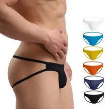 Men's Jockstrap Underwear Sexy Mesh Gay Jock Strap Low Waist Sissy Men Lingerie