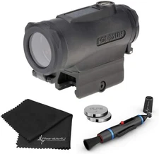 Holosun HE530C-RD 30mm Optical Red Dot Sight w/ Pen and Battery and Cloth Bundle