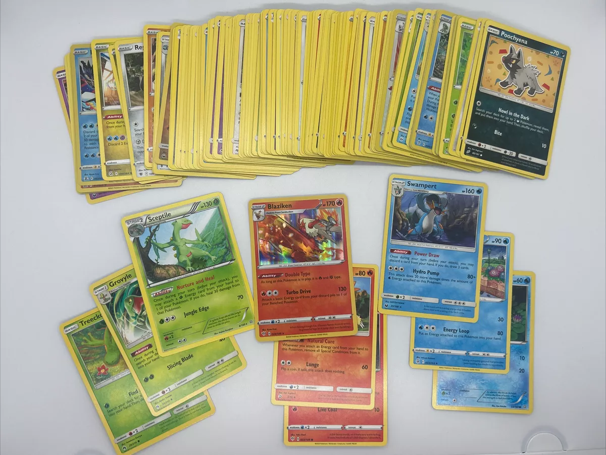 Pokemon TCG 135 Card Lot Hoenn Region Complete Pokedex #252-386 Set