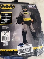 Rubie's 241747 Boys Infant Toddler Batman Costume Multi-color Size 1-2 T