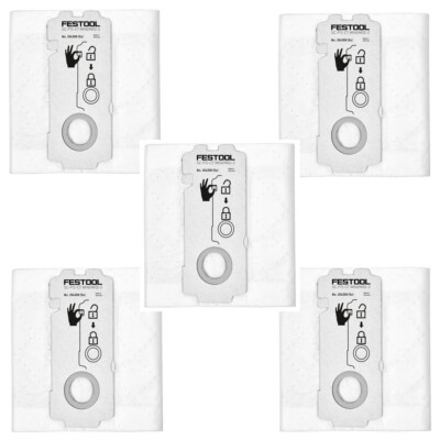 Festool SELFCLEAN Filtersack SC-FIS-CT MINI/MIDI-2 CT15 5 Stück Sauger 204308