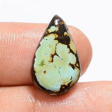 100 Natural Turquoise Pear Shape Cabochon Loose Gemstone 8 Ct 18X11X4mm OA-7114